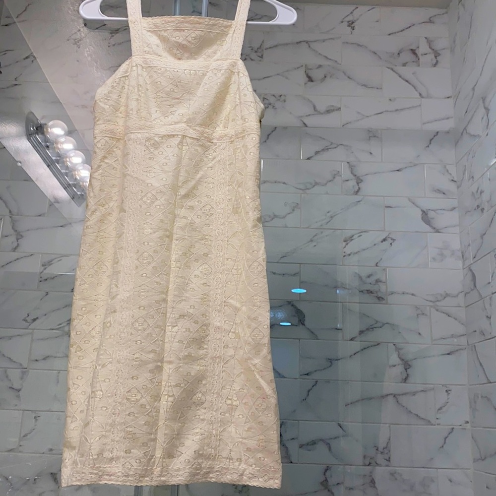 Off white dress